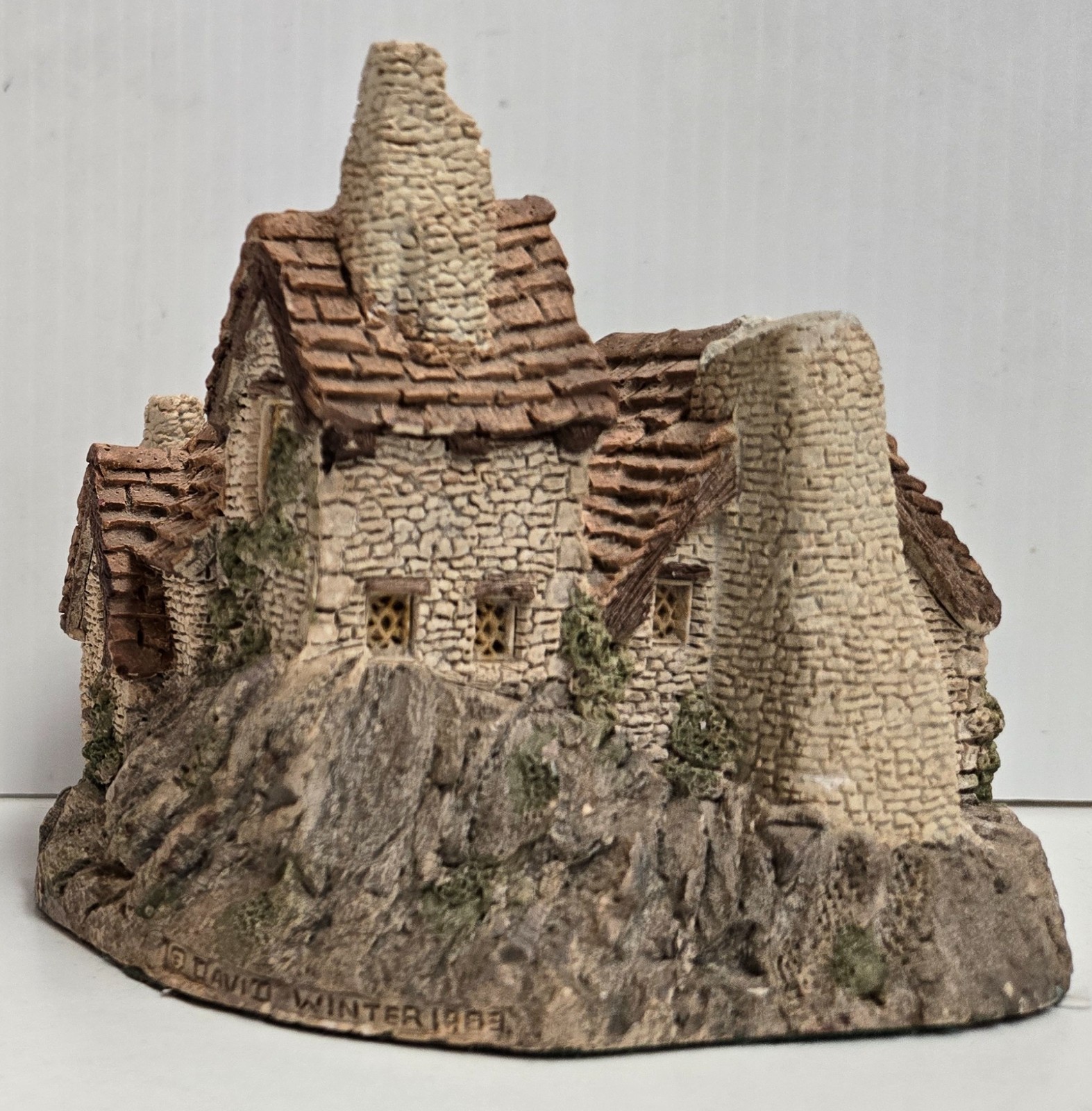 David Winter Green Dragon c1983-96 Miniature English Pub Handmade in Hampshire