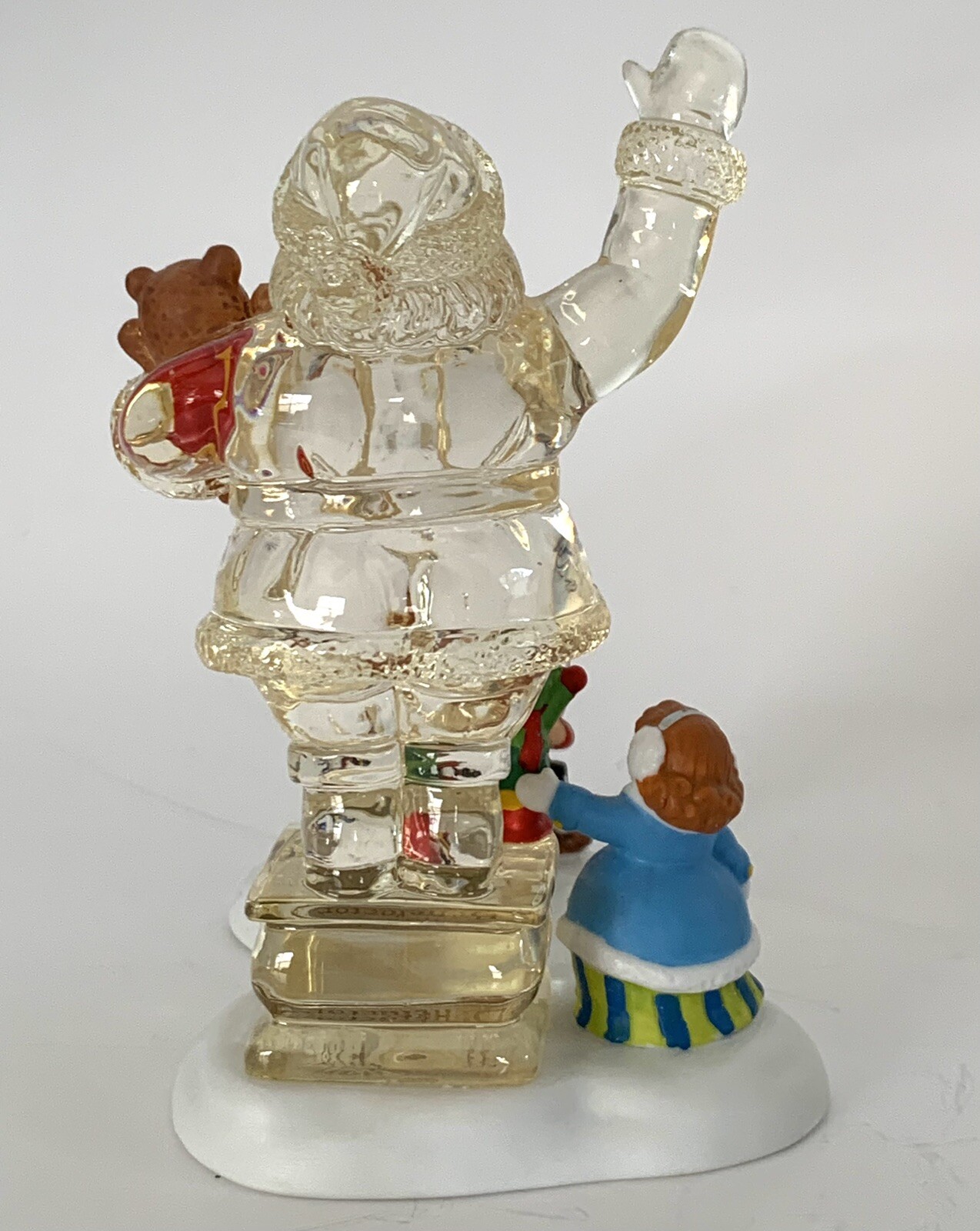Department 56 “KRINGLE STREET TOWN SANTA” ICE SCULPTURE #56869 North Pole Series
