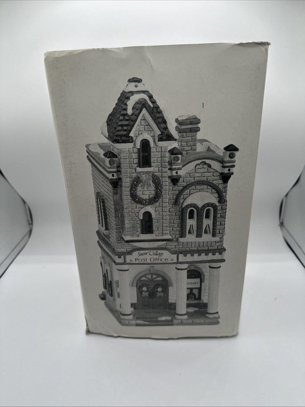Department 56 Snow Village 1992 “Village Post Office” #5422-4 RETIRED Lighted