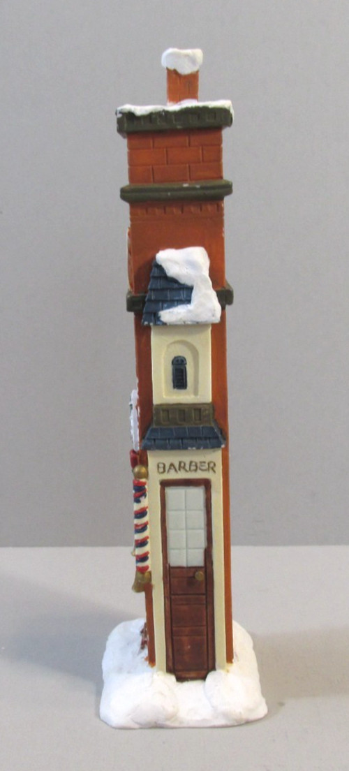 Lot of 3 Franks Nursery & Crafts Skinny Christmas Village Buildings