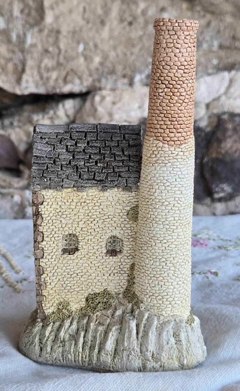 David Winter Cottages Cornish Tin Mine Miniature Vintage c.1983 Hampshire UK