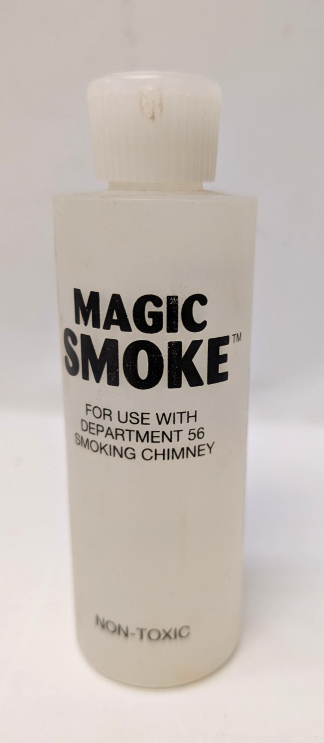 Department 56 “Magic Smoke” 6 fl. oz for Smoking Chimneys NOS Full