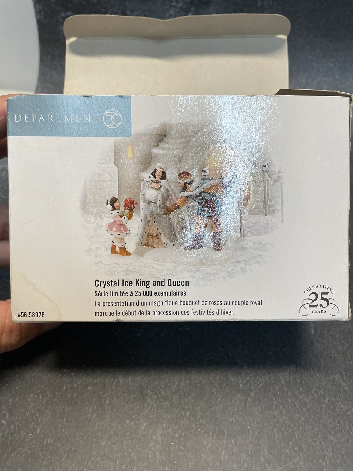 Dept 56 Crystal Ice King And Queen 56.58976