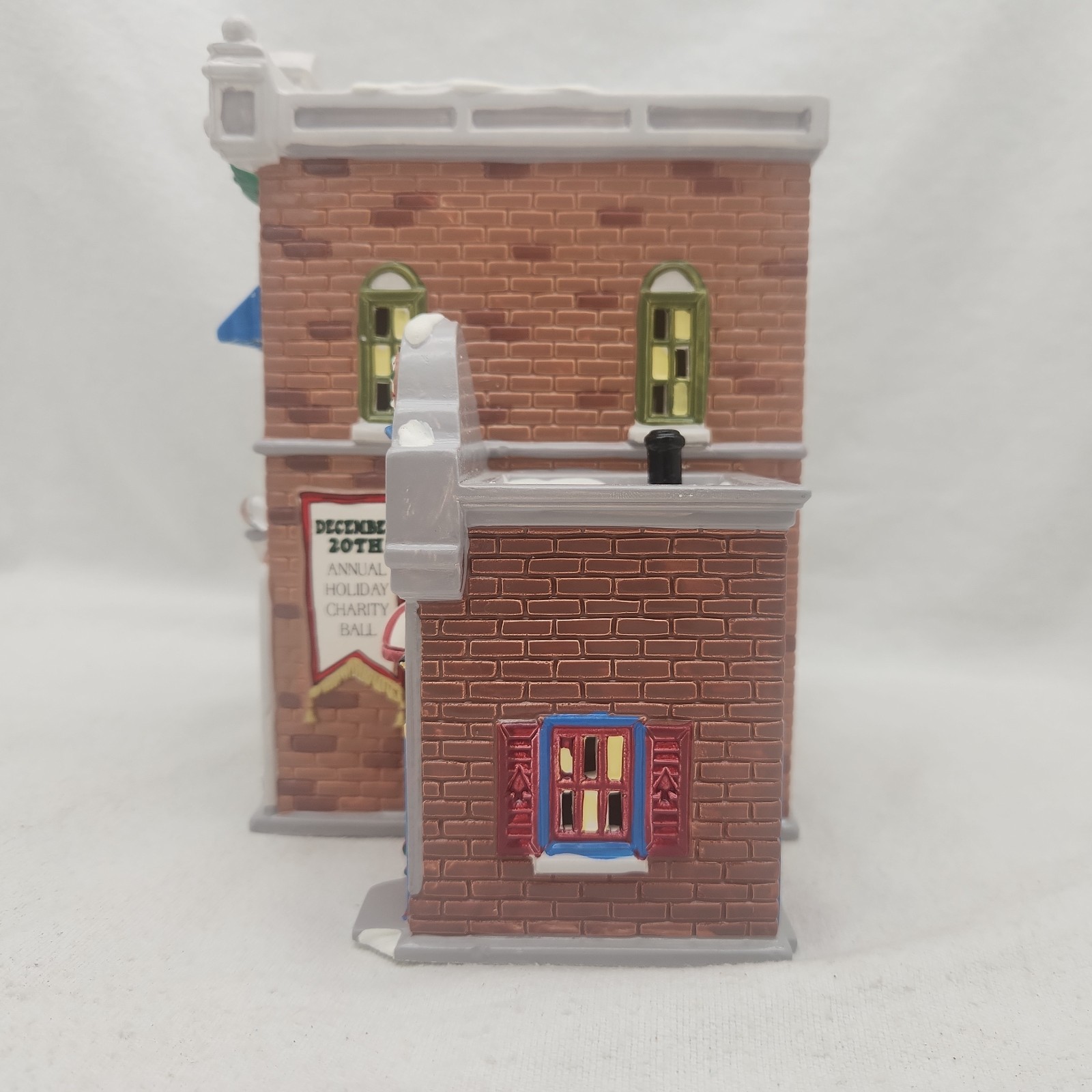 House 1995 Snow Village Police Station 56th Precinct Department 56 Retired VTG