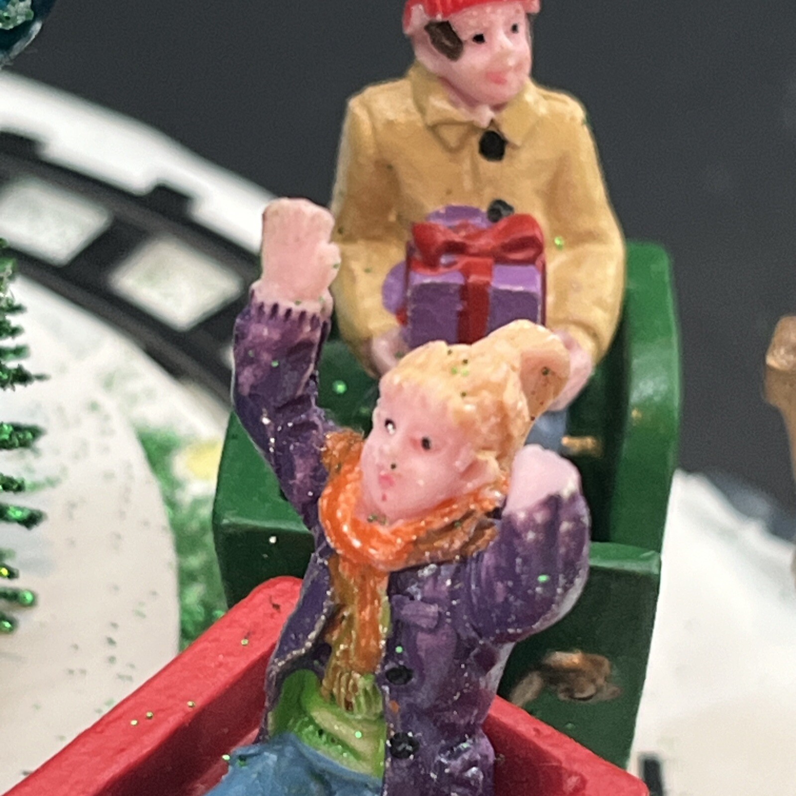 LEMAX Santa’s Kiddie Train, Battery Operated (4.5V) READ #34631 Working 2013