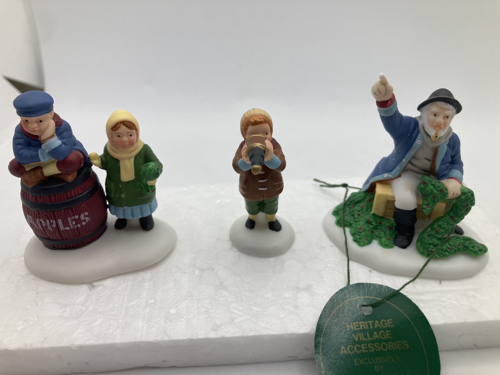 Dept 56 Heritage Village Collection ~5655-3 “The Old Man And The Sea” ~ Set of 3