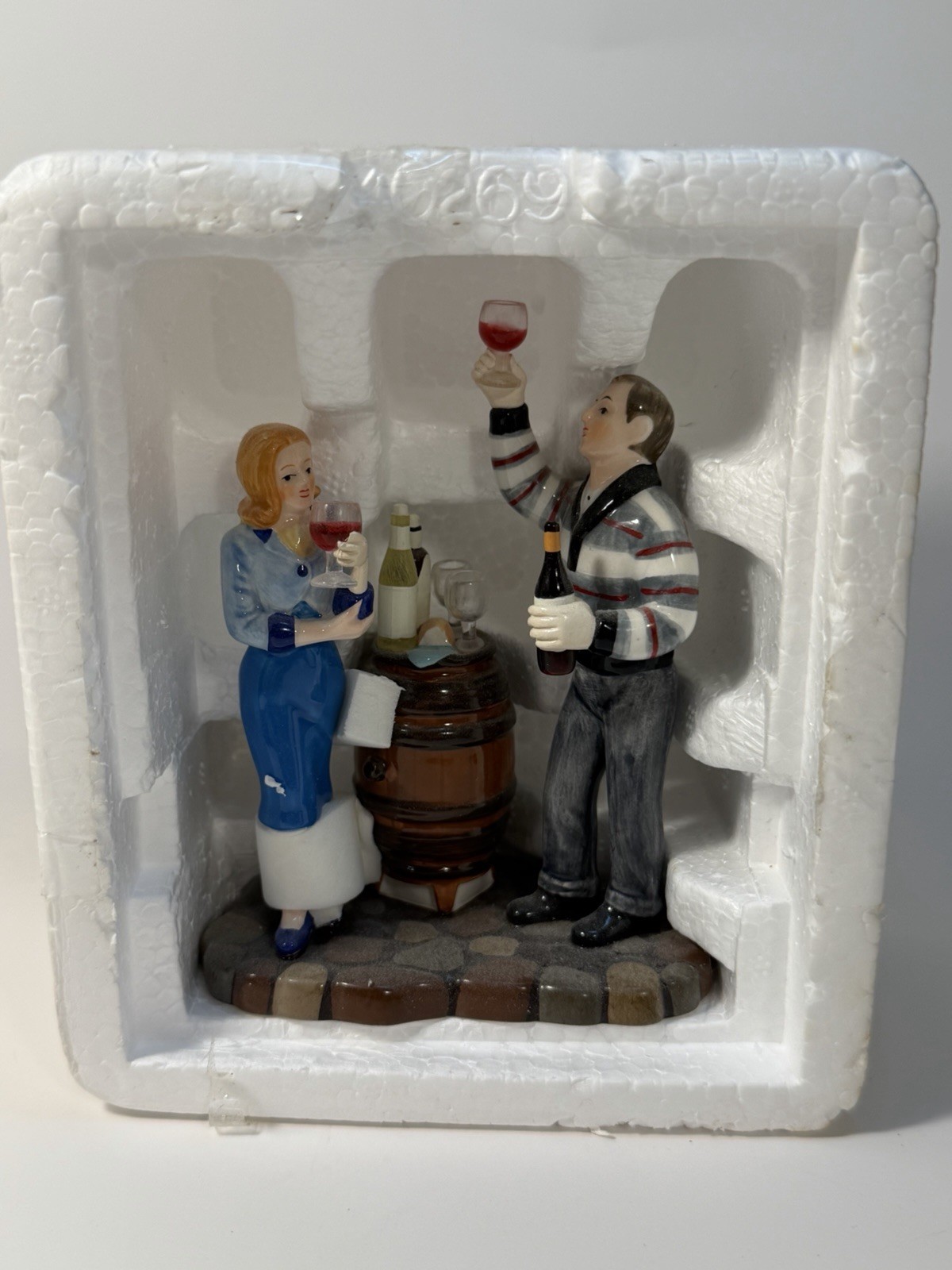 Dept 56 Snow Village Pleasing The Palate #56.55232 Wine Accessory w/ Box NEW