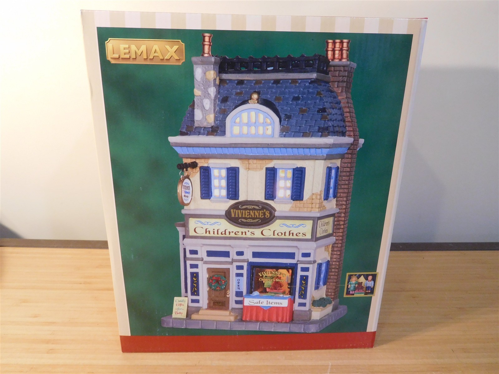 Lemax Village – Vivienne’s Children’s Clothes – 2016 – #65080 – NIB RARE!!