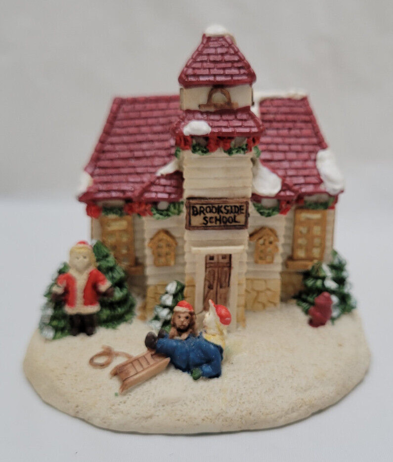 1992 Vintage Crystal Falls Village – Brookside School – May Department Stores
