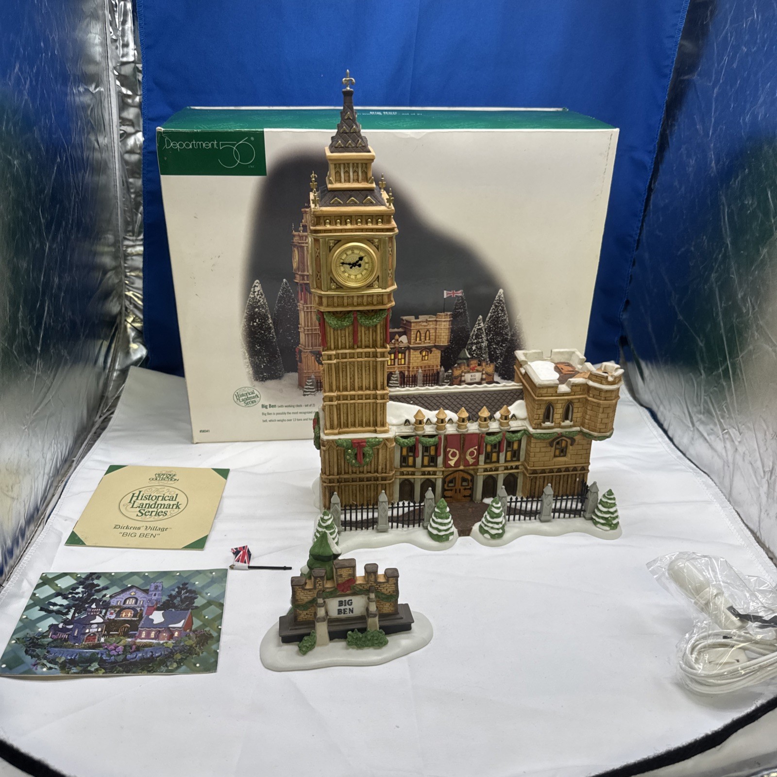 NEW Department 56 Dickens Village Historical Landmark “BIG BEN” CLOCK WORK D3