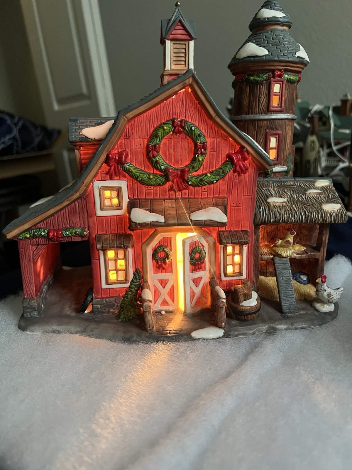 Christmas Village Accessories Set 26 Pieces, Approx. 2.5″ Tall