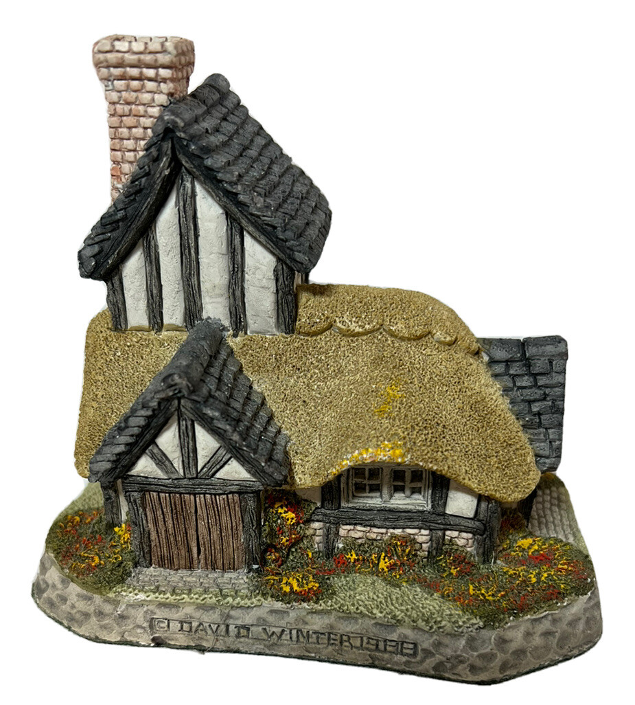 Vtg David Winter The Cartwright Cottage 1988 No Chips Cracks Handcrafted