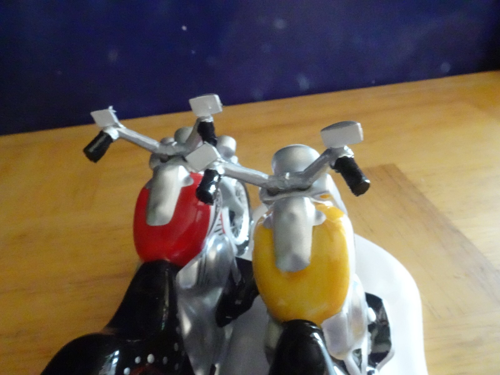DEPT 56 SV Harley Davidson Fat Boy & Soft Tail 54900 1996 VGUC