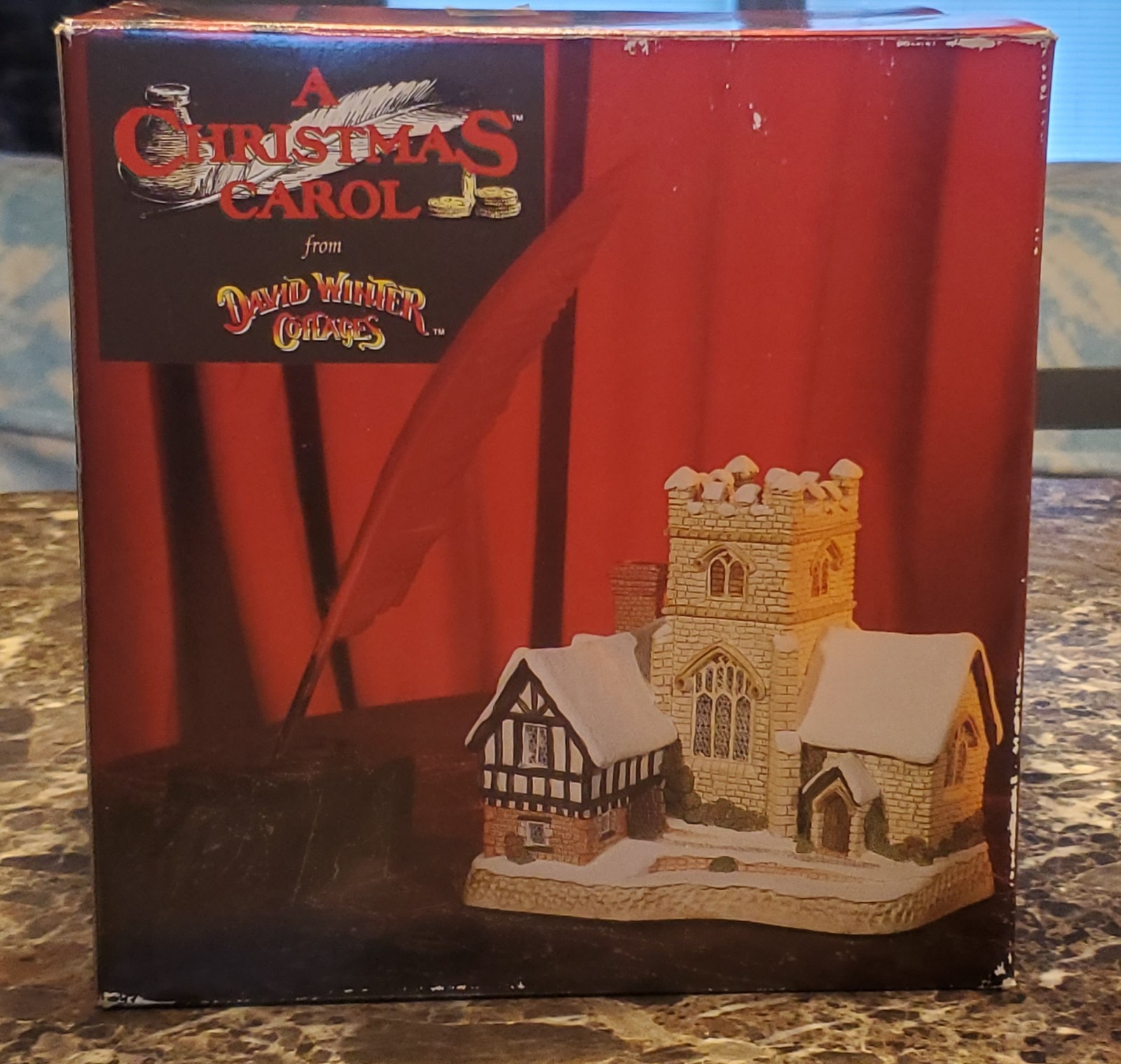 A Christmas Carol David Winter John Hine Hand Craft Christmas Village Cottages