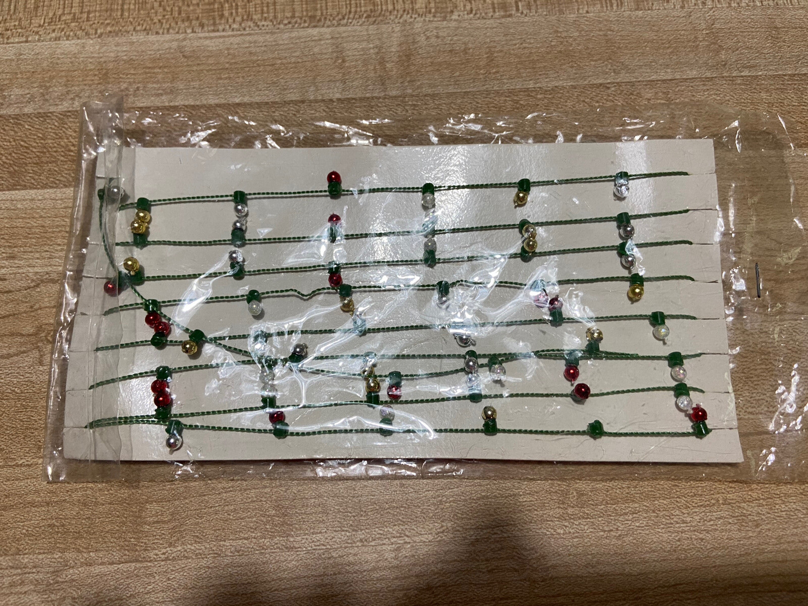 Christmas Village Accessory, String of Imitation Lights