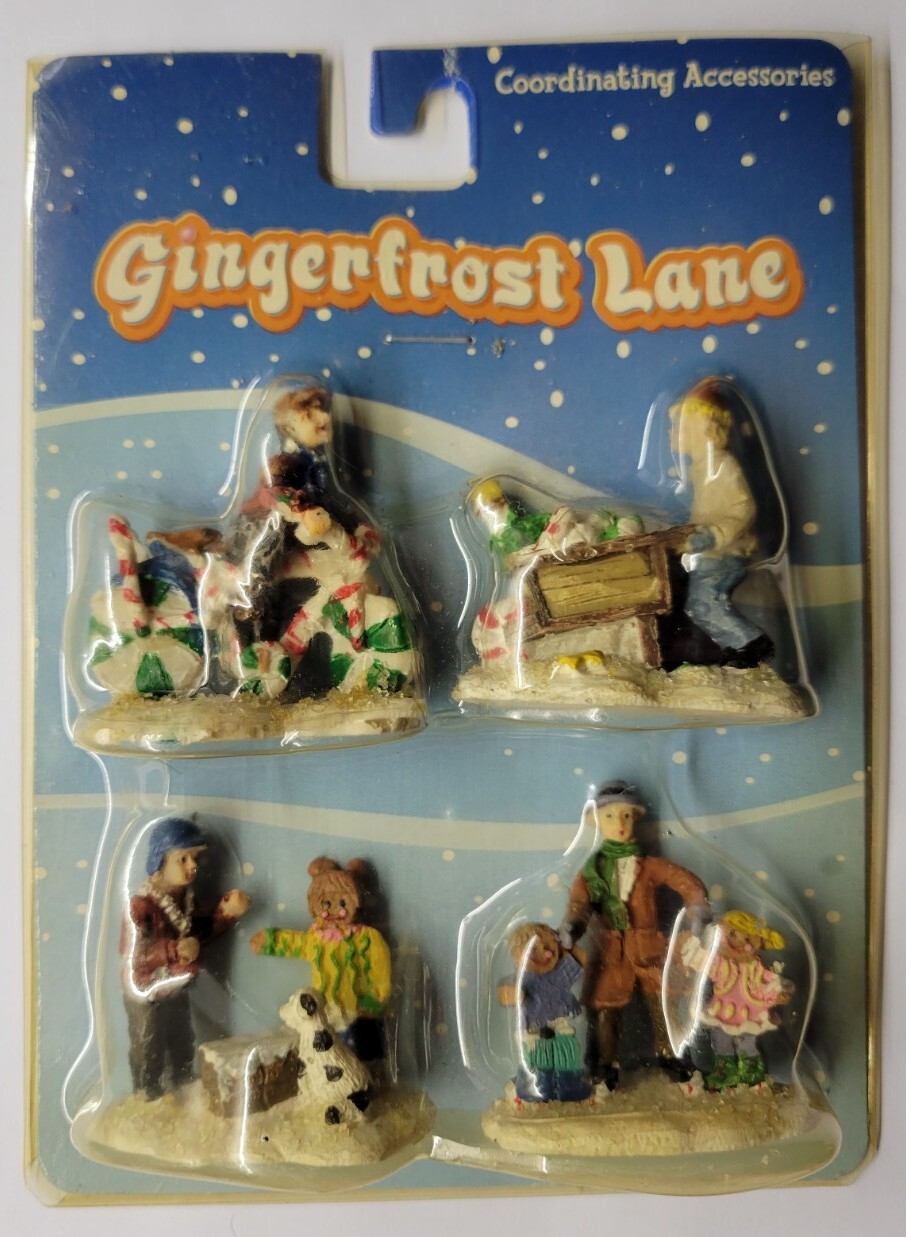 3 Packs of Gingerfrost Lane Village Coordinating Accessories