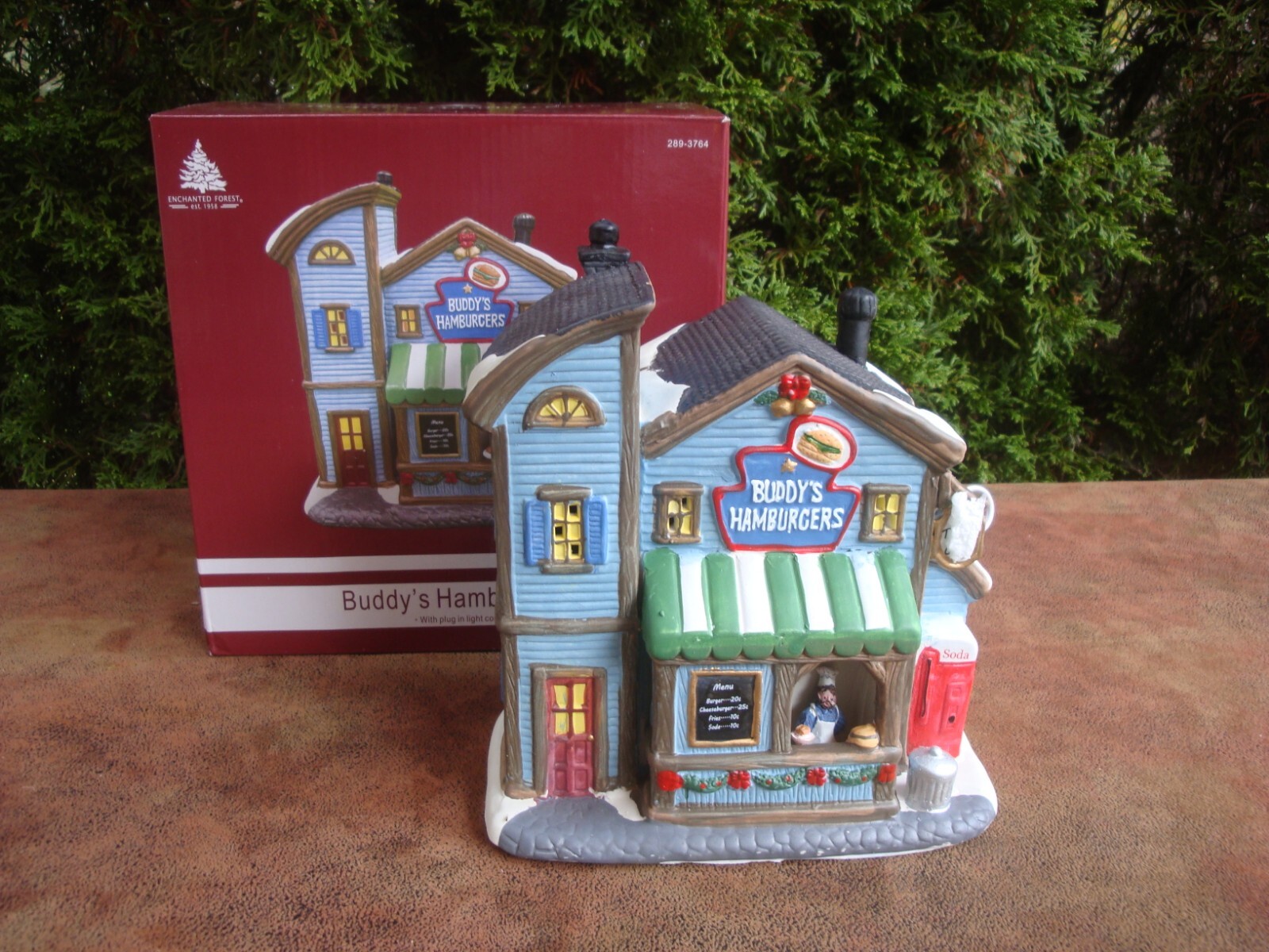 Enchanted Forest Porcelain Building (Buddy’s Hamburgers Menards (2021) #289-3764