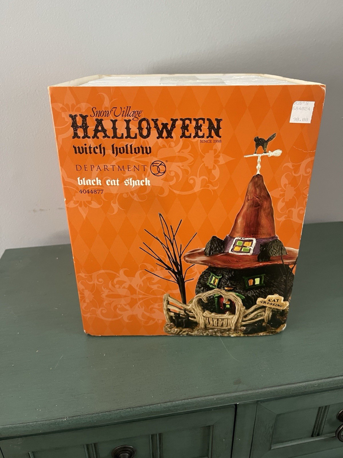 Dept 56 Halloween Witch Hollow Black Cat Shack 4044877