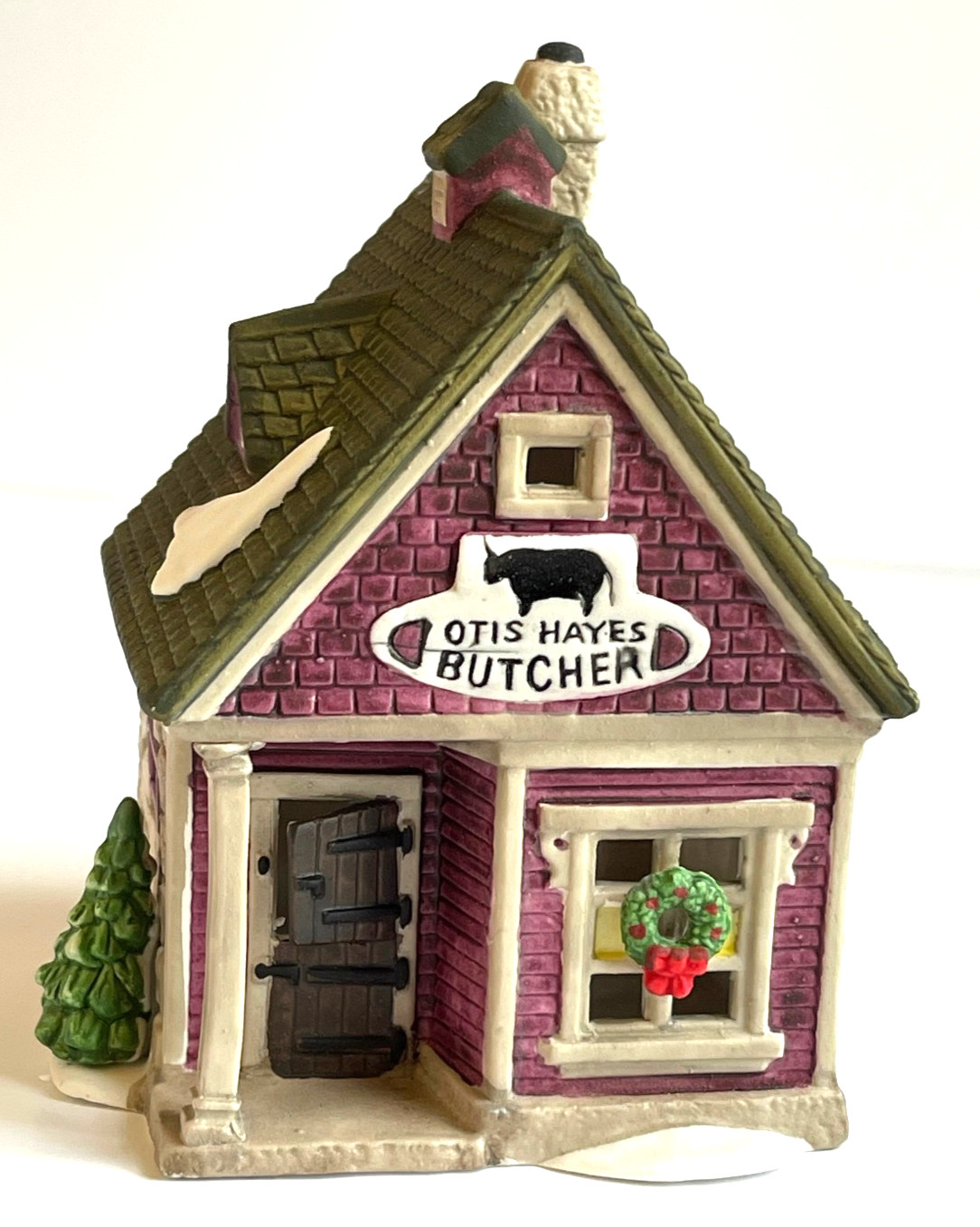 NEW ENGLAND VILLAGE. “OTIS HAYES BUTCHER.” BEAUTIFUL HOUSE! BRAND NEW. NEVER USE