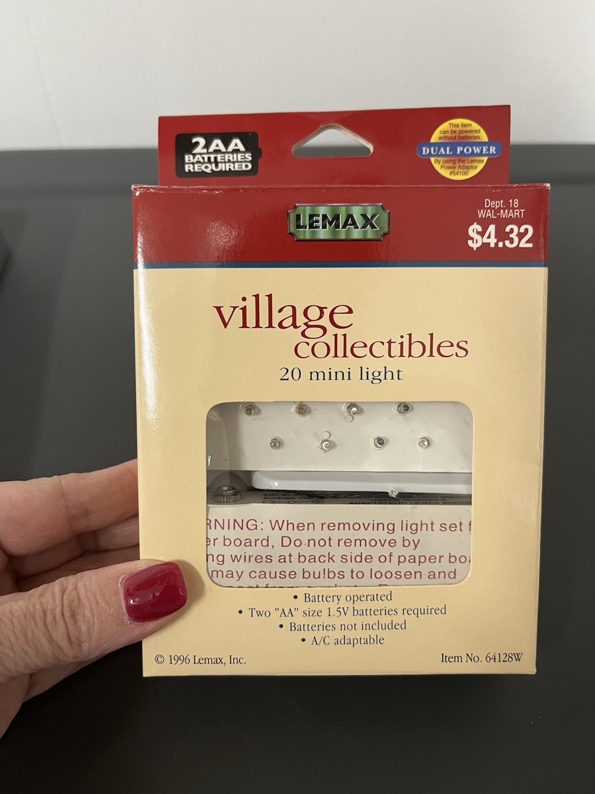 Lemax Village Collectibles 20 Mini Lights
