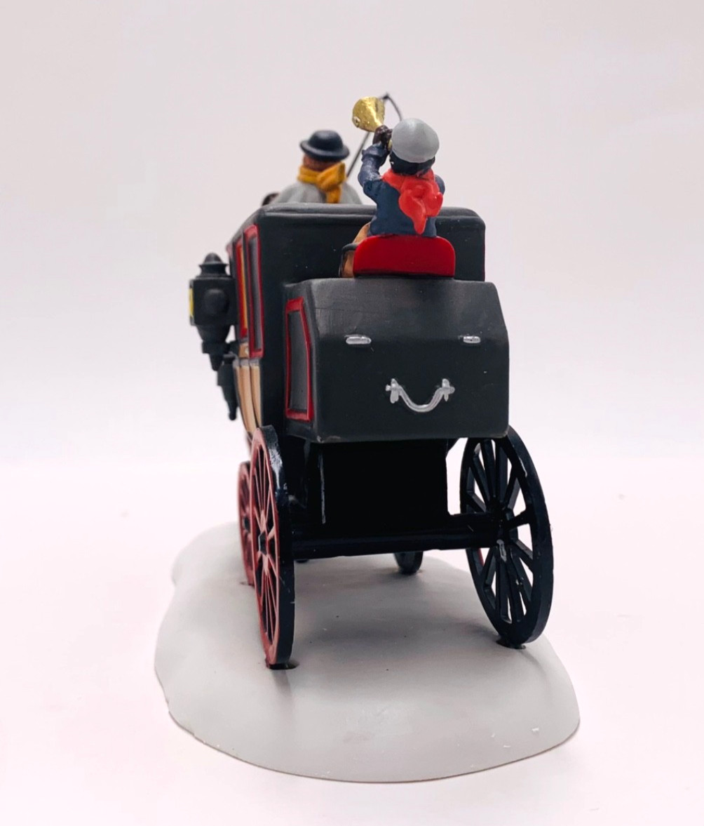 Dept 56 Dickens’ Series CROWNTREE COACH #807228 Victorian Christmas