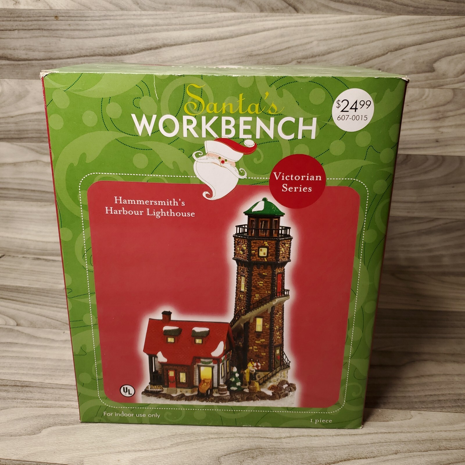 Santa’s Workbench Victorian Hammersmith’s Harbour Lighthouse Coastal Christmas