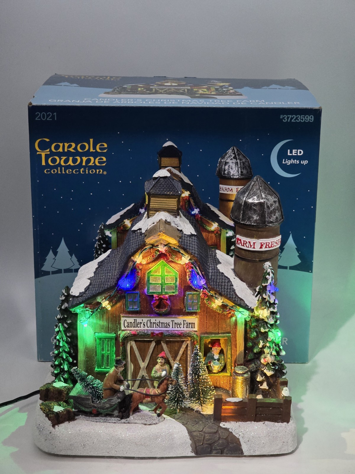 Carole Towne Candler’s Christmas Tree Farm Lights 2021 Tested & Working