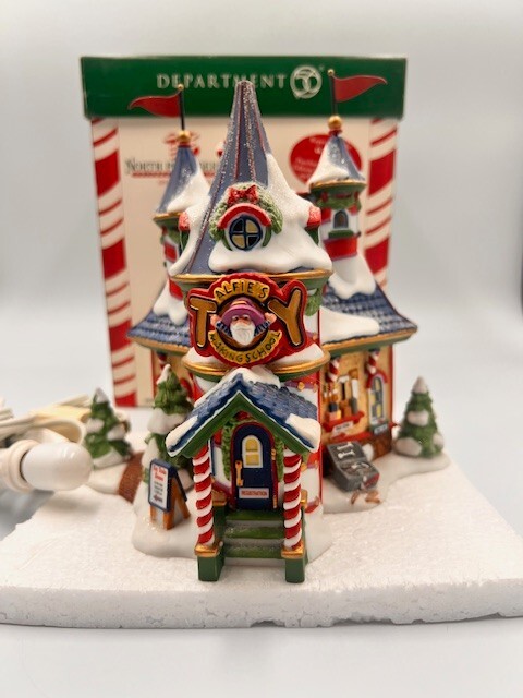 Dept 56 Alfies Toy School for Elves Second Release 56781 Special Edition