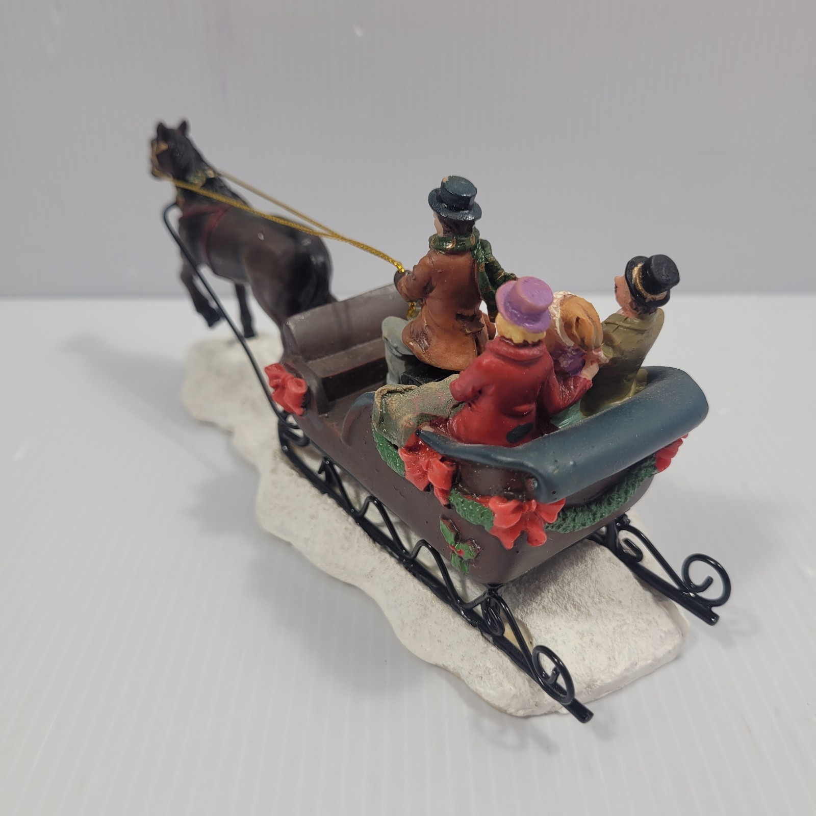 St Nicholas Square Sleigh Ride | Christmas Village Accessory | Original Box