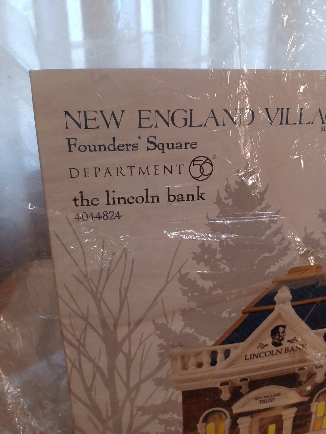 Department 56 New England Village – Lincoln Bank – 4044824
