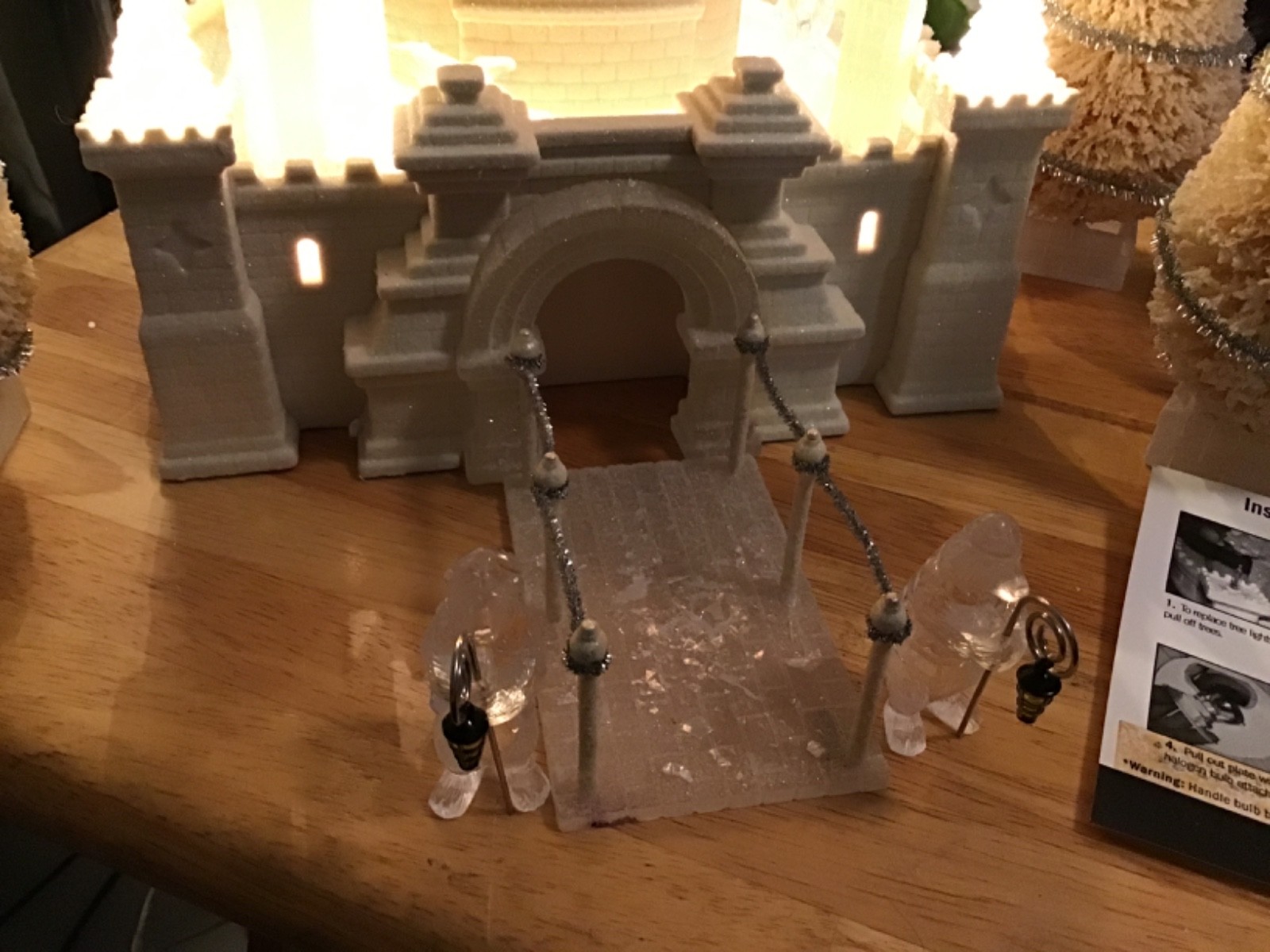 Dept 56 Crystal Ice Palace Special Edition Gift Set