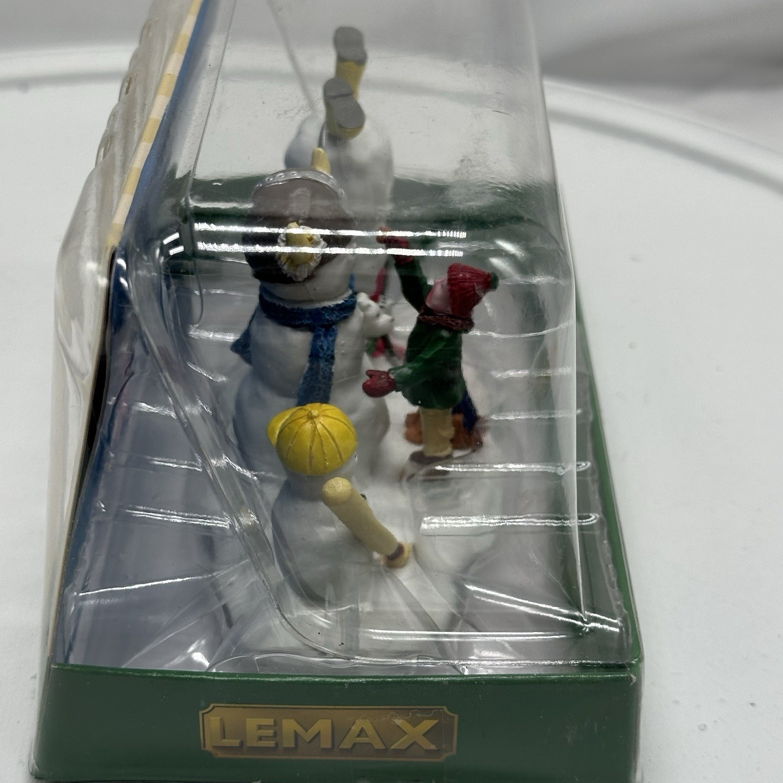 Lemax Christmas Village 2015 FRIENDS TO PLAY WITH #53231 Sports Baseball Snowman