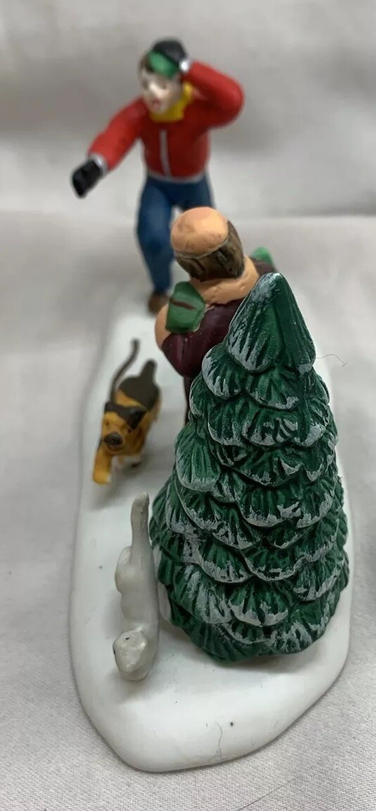 1998 Lemax Vintage Porcelain Figurine ROVER’S LOOSE Christmas Village #83259