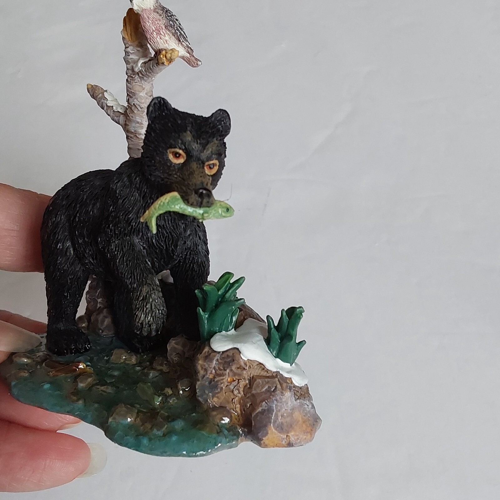 Dept. 56 2001 Village Accessories Mountain Creek Bear & Moose 56.53017