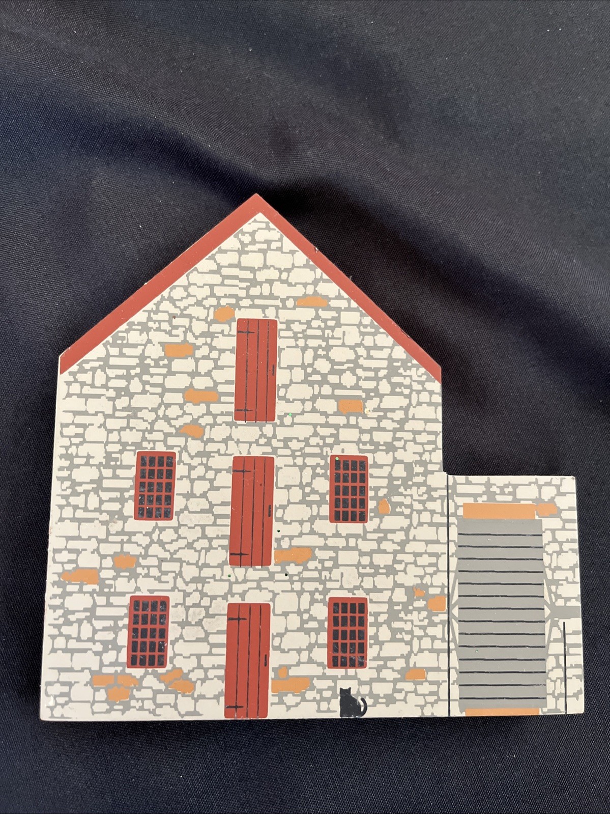 Vtg The Cat’s Meow~WAYSIDE INN GRIST MILL~1996 Series XIV Shelf Sitter