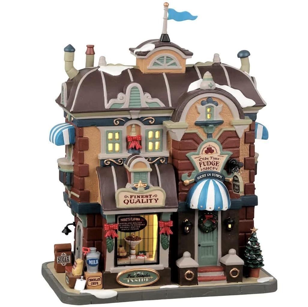Lemax Christmas 2022 OLDE TIME FUDGE SHOP #25898 NRFB Lit Caddington Village *
