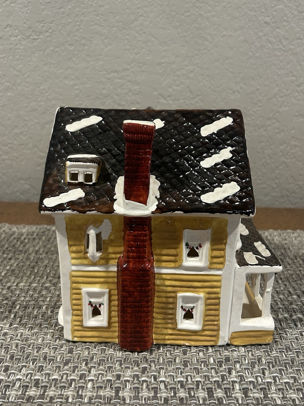 Dept 56 Homestead Snow Village House 1983 No Light Kit House Only Christmas Tree