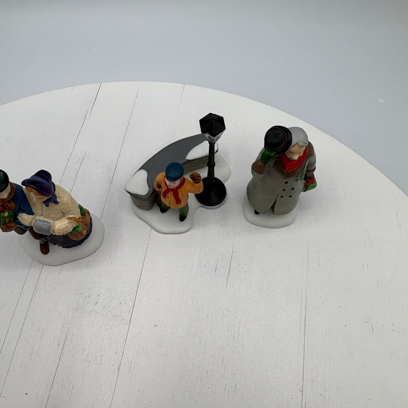 Christmas Heritage Village Salvation Army Band Carol Singing Figurines