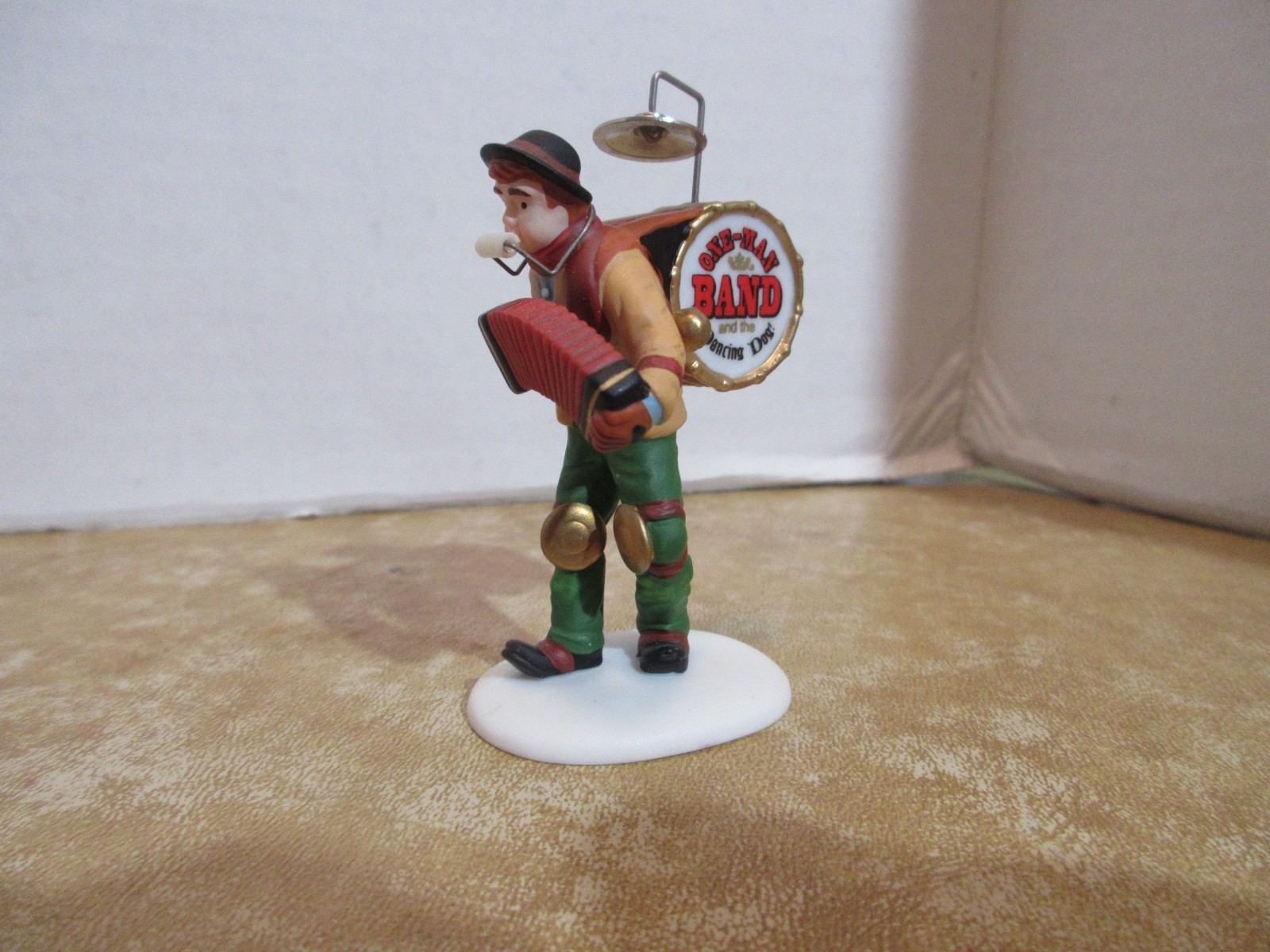 Dept. 56 Heritage CIC One Man Band & The Dancing Dog & Street Musicians 3 Pc.