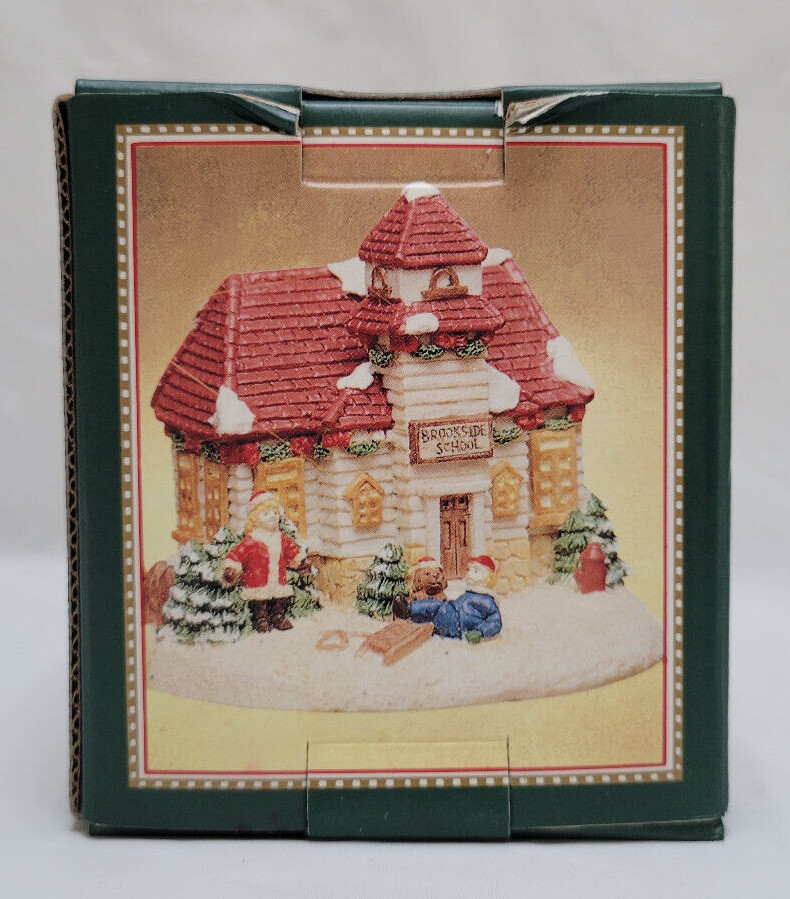 1992 Vintage Crystal Falls Village – Brookside School – May Department Stores