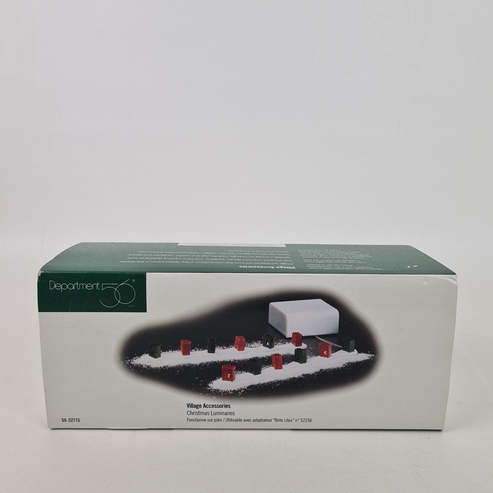 Department 56 “Christmas Luminaries” 52715 Village Accessories Porcelain