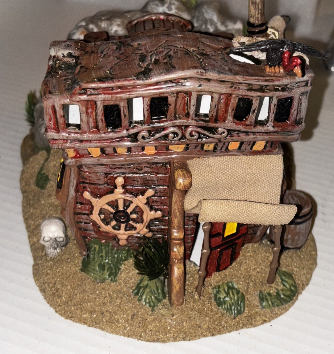 Department 56 Snow Village Halloween Pirate Haven Hideaway Figurine 6011440