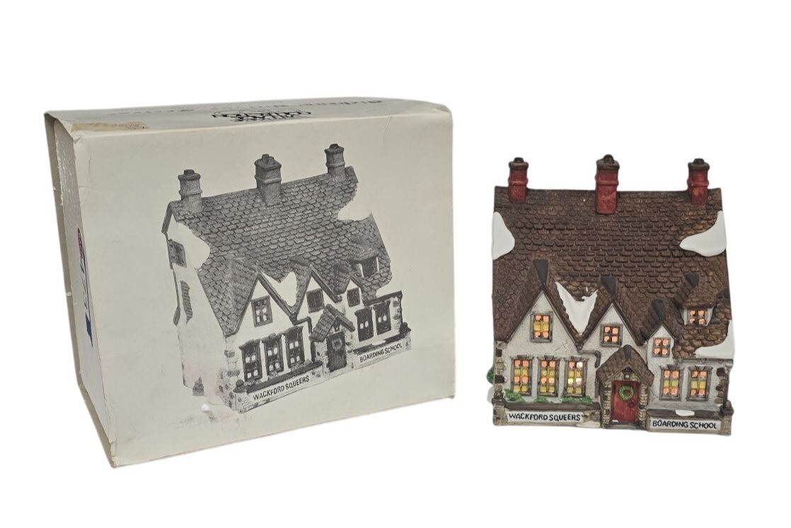 Dept 56 Dickens Village Wackford Squeers Boarding School Nicholas Nickelby
