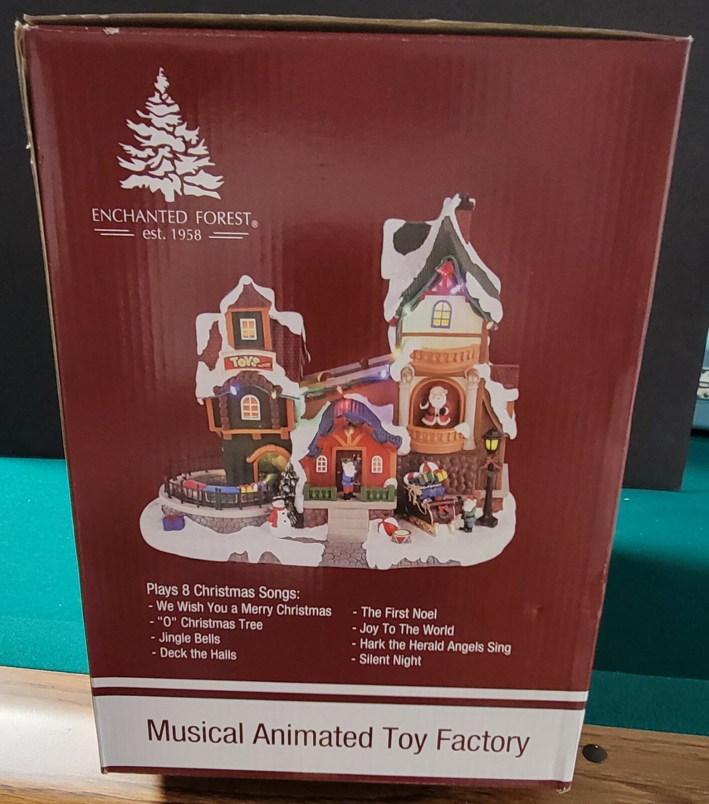Enchanted Forest “Musical Animated Toy Factory” SKU 289-1041 Brand New 2021