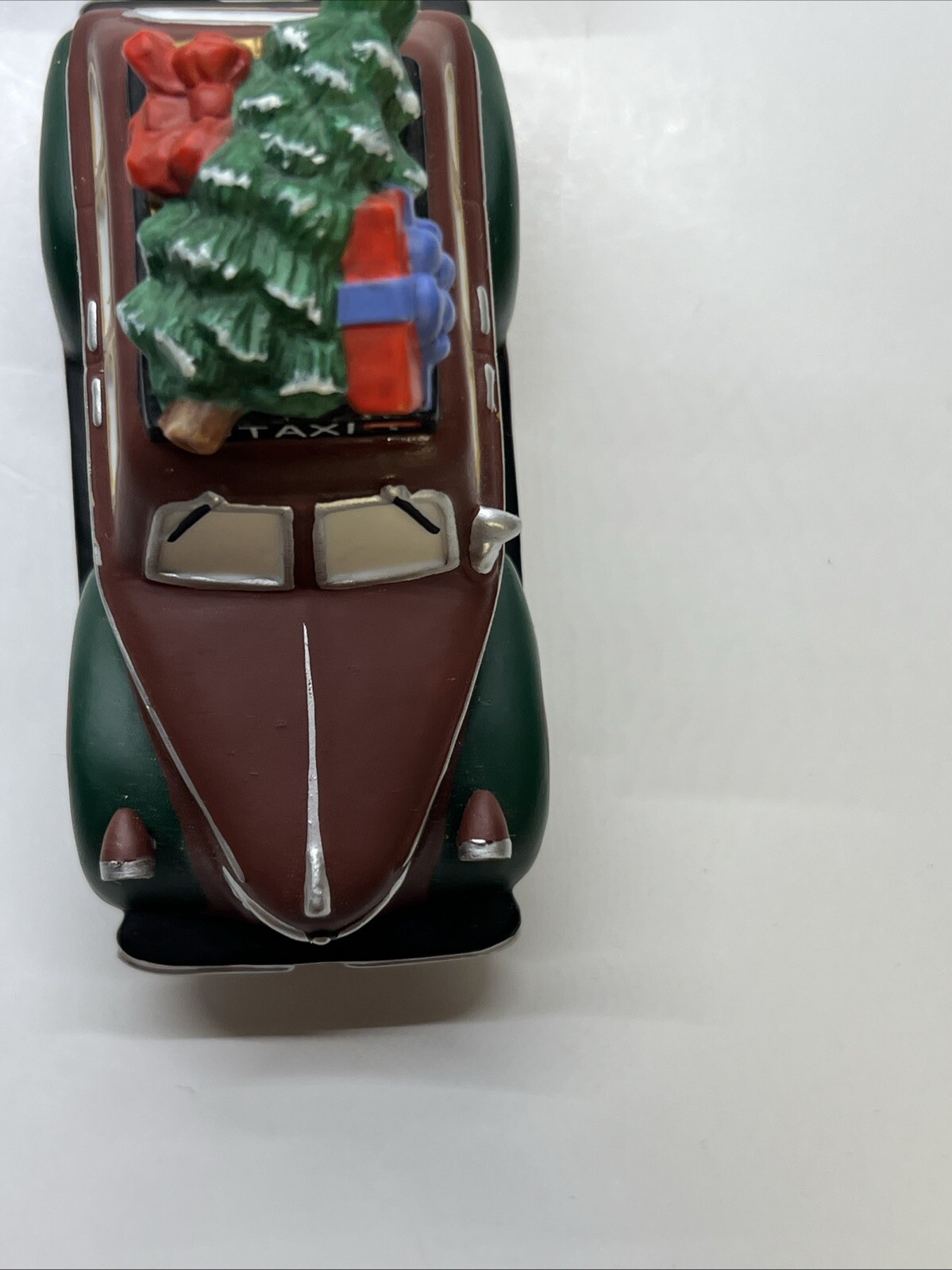 Dept 56 City Taxi Heritage Village Collection #58894 In Box READ Approx 2.5 X 4”