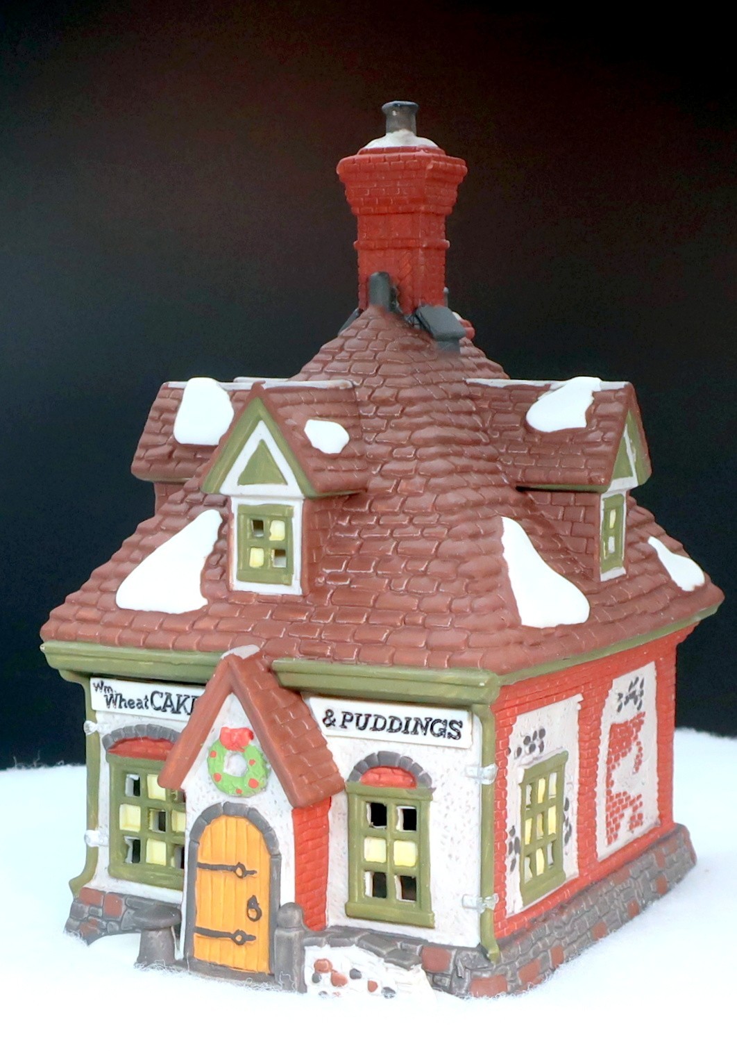 Dept. 56 Heritage Village “W.M. Wheat Cakes & Puddings” – Dickens’ Series 58087