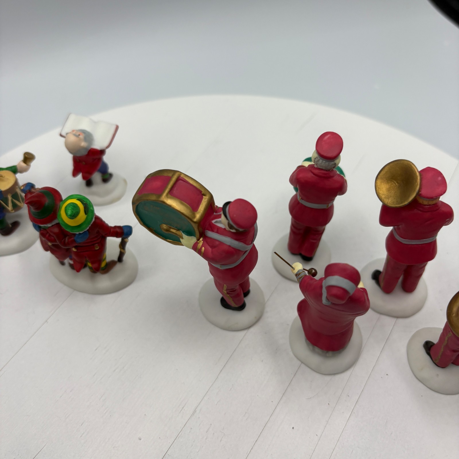 Christmas Heritage Village Salvation Army Band Carol Singing Figurines