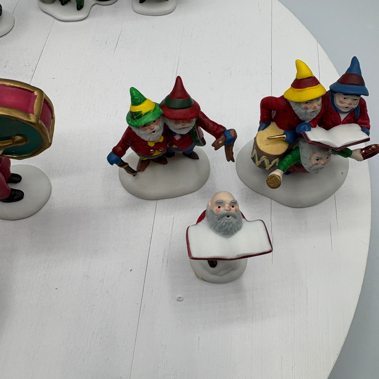 Christmas Heritage Village Salvation Army Band Carol Singing Figurines
