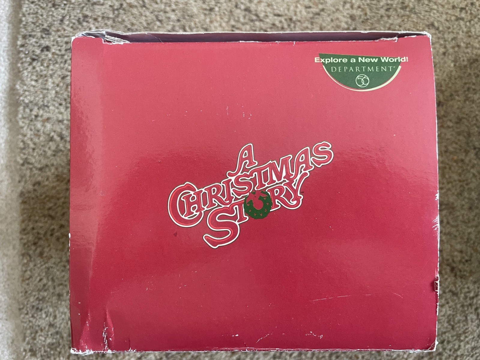 Dept 56 A Christmas Story Village ~ THE FIRE HOUSE ~light up unused