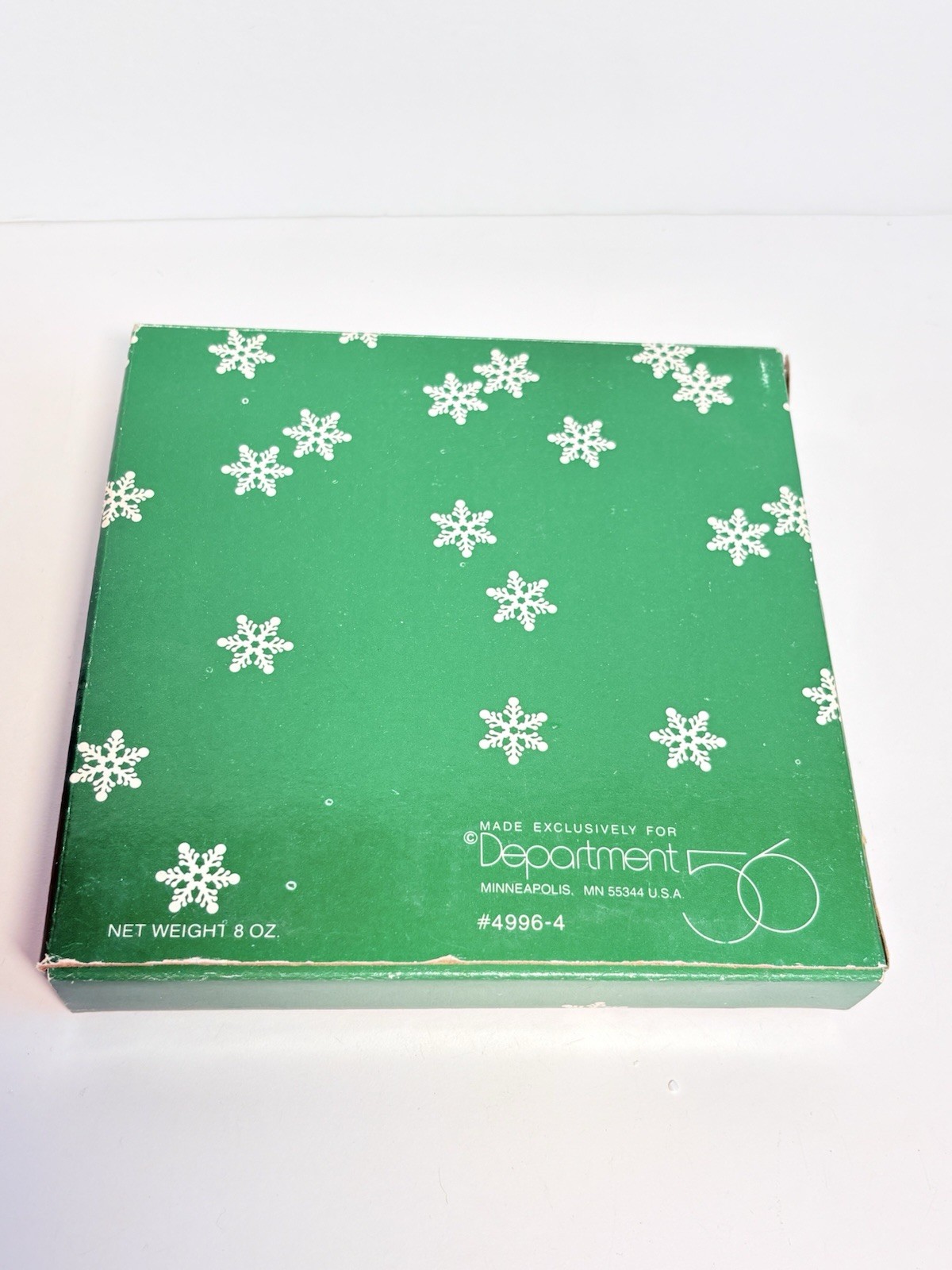 Department 56 Let it Snow Plastic Snow Crystals Faux Snow NEW SEALED 8 oz